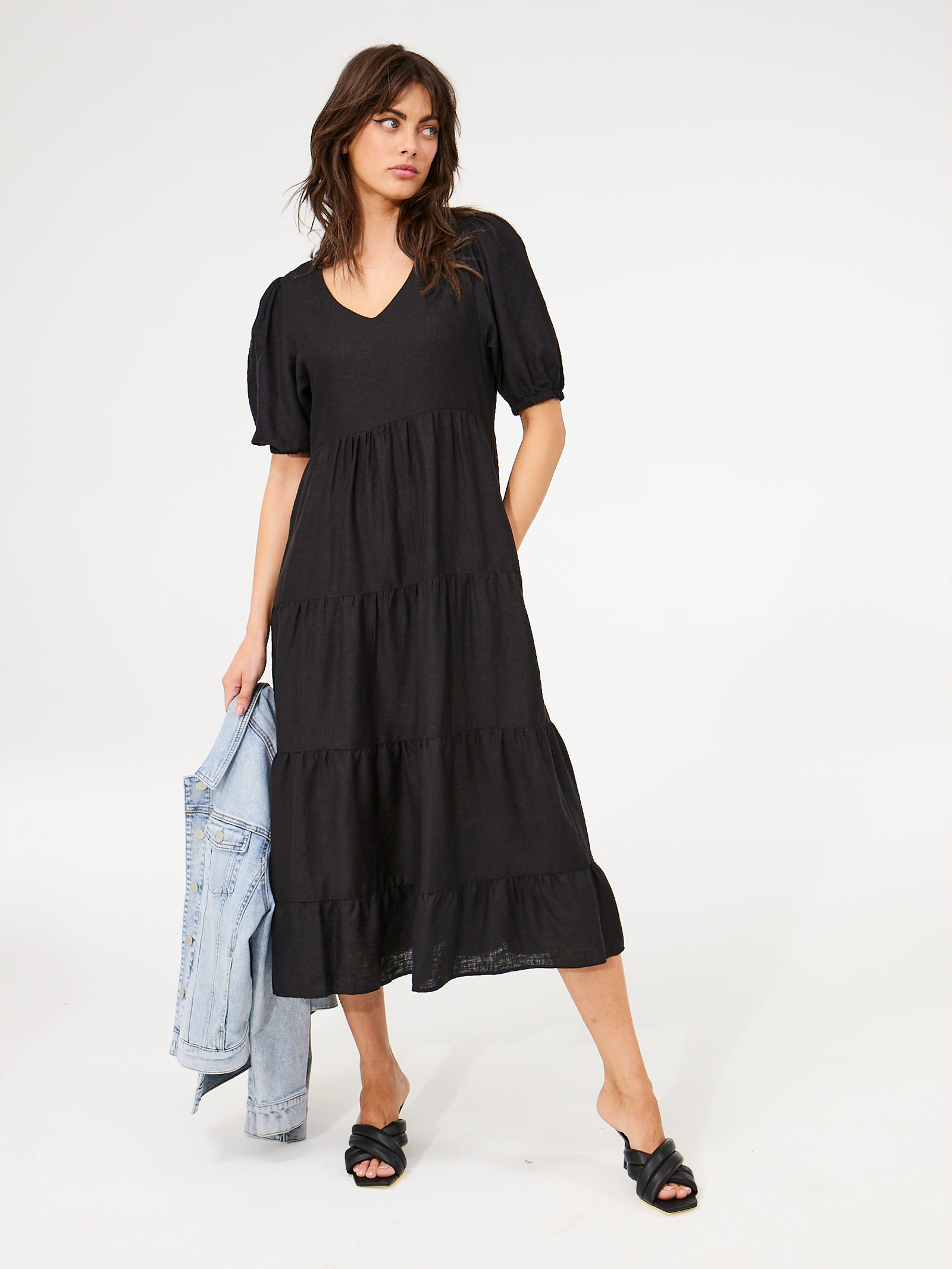 Sonny V Neck Dress Jeanswest