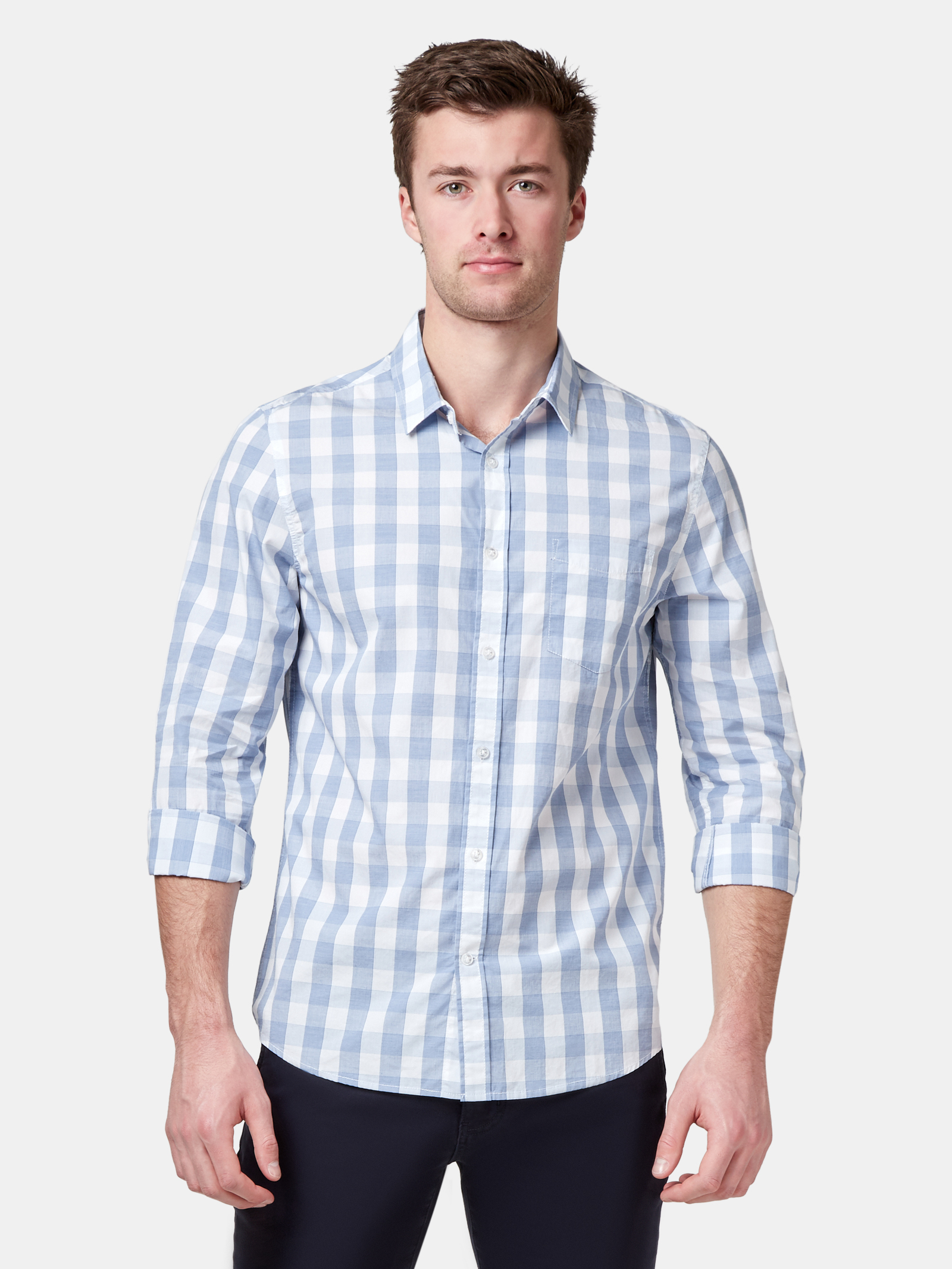 Ollie Long Sleeve Check Shirt | Jeanswest