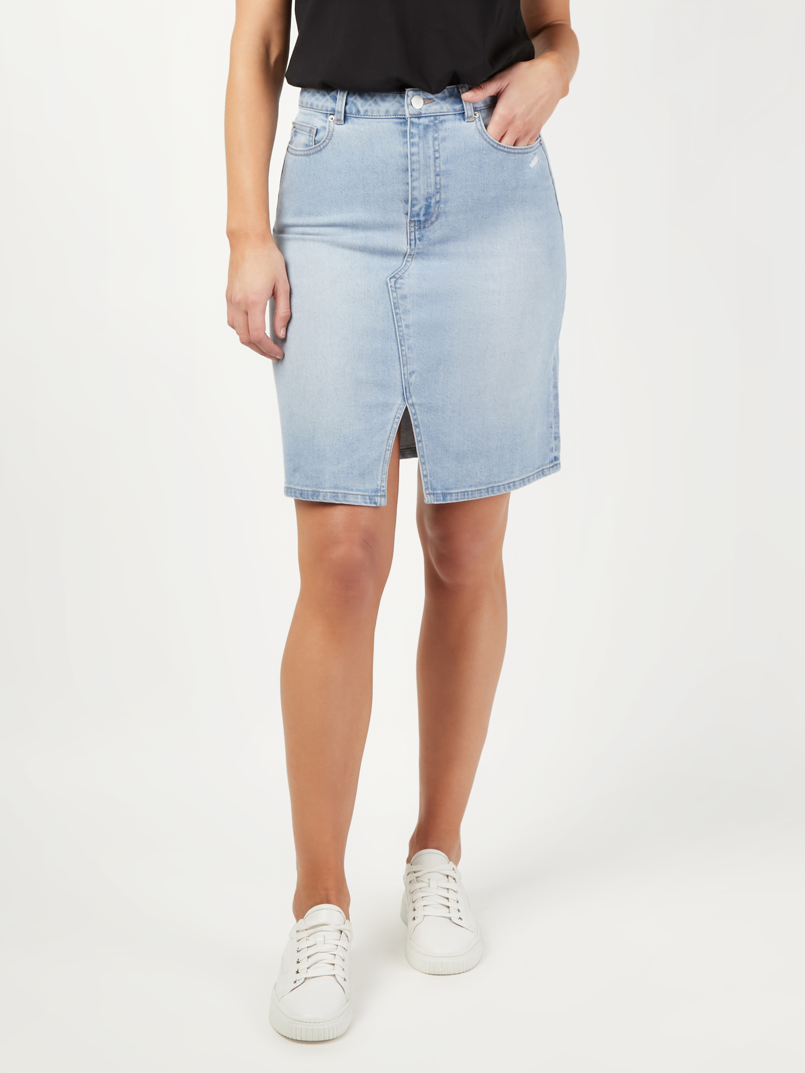White denim skirt jeanswest hot sale