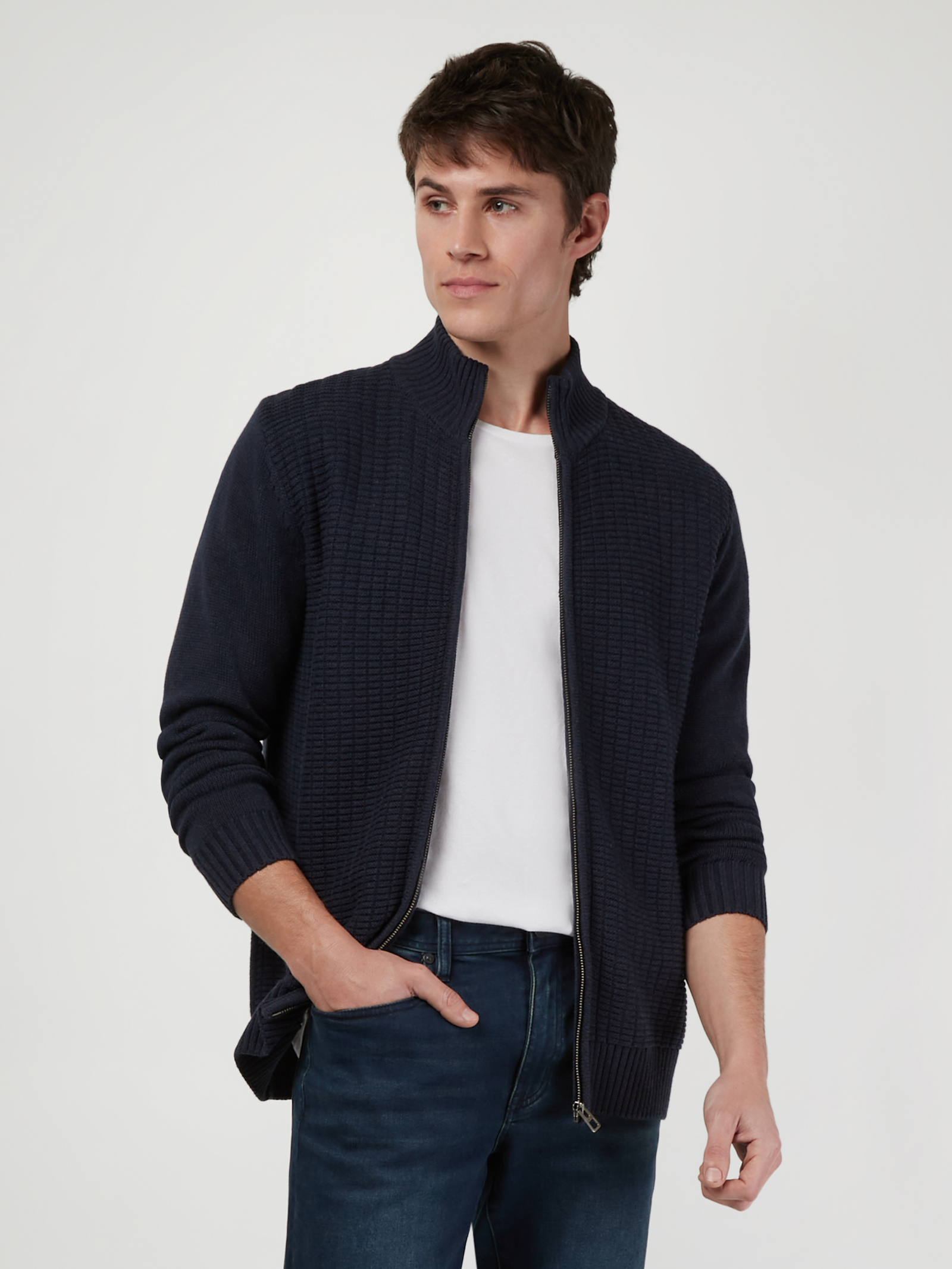 Shannon Zip Through Knit Jeanswest