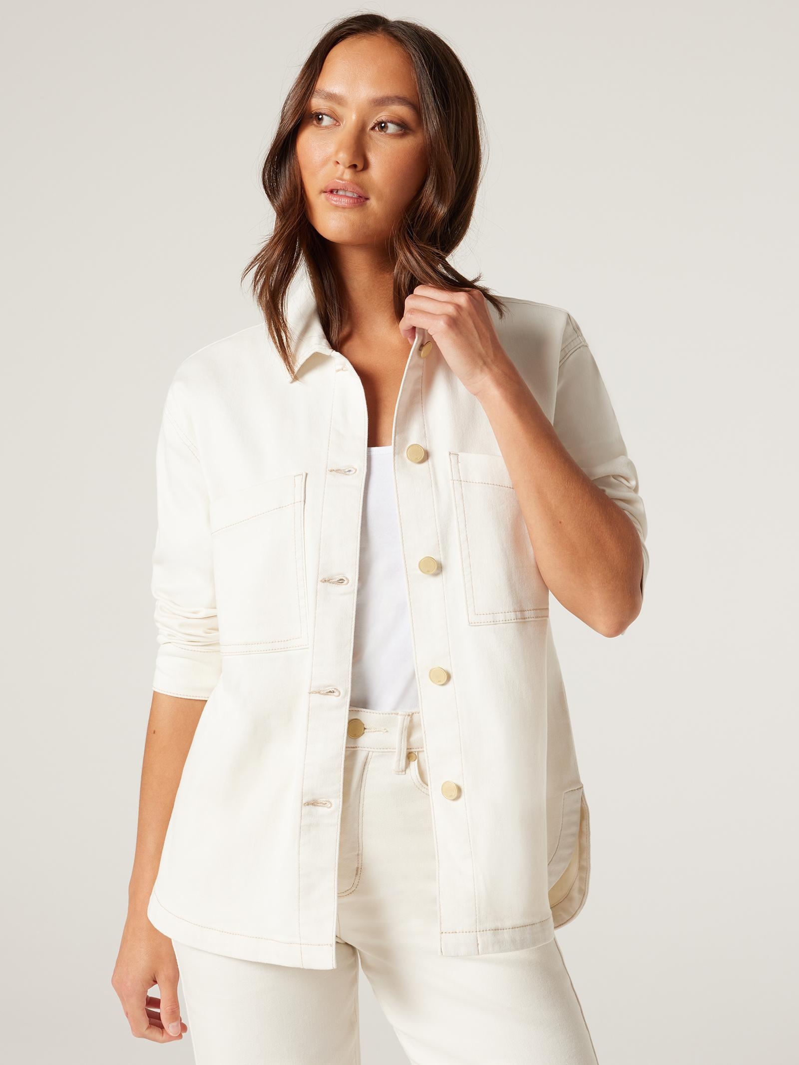 Ecru shacket discount