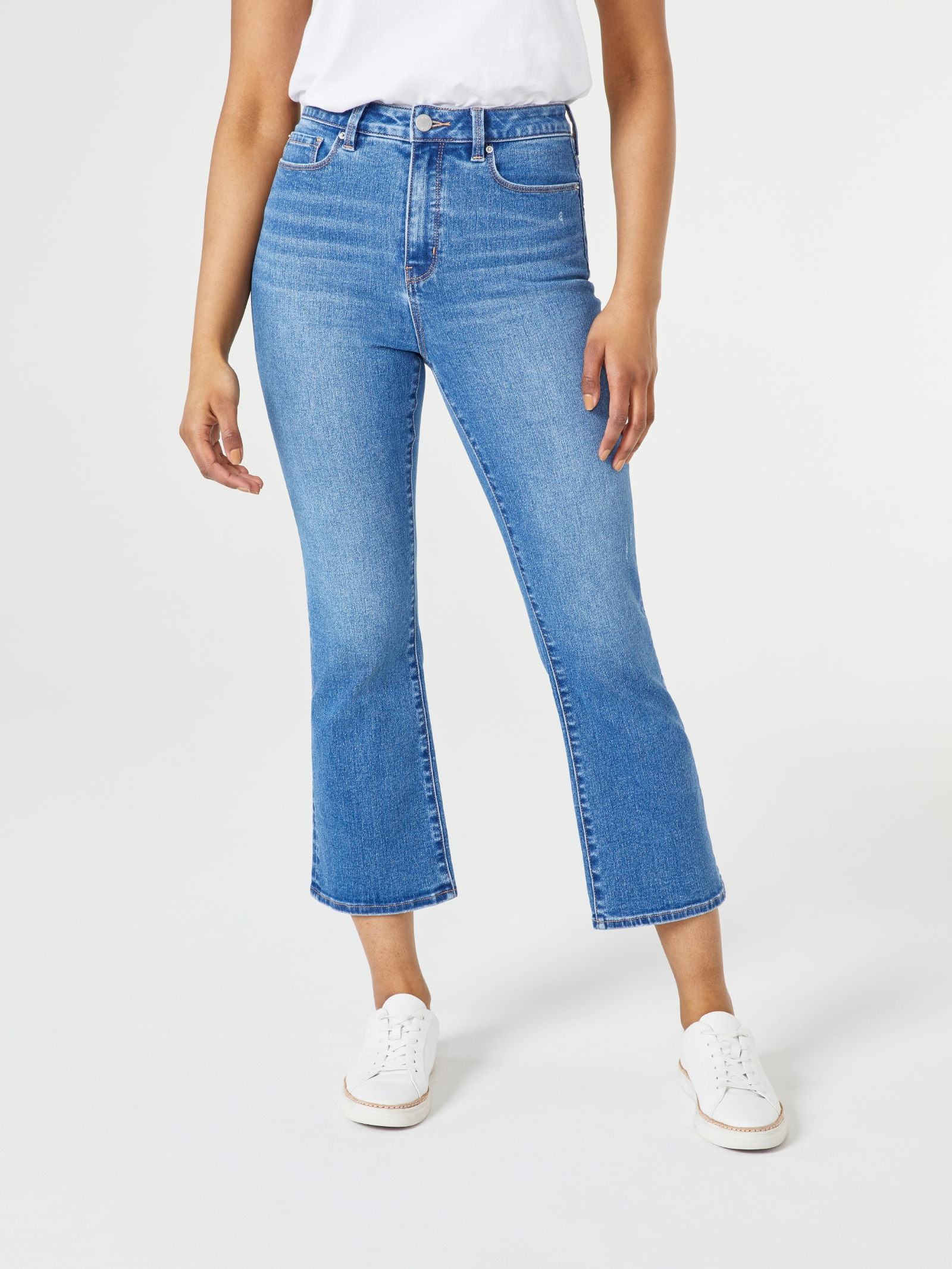 Rita High Waisted Crop Boot Jeans Jeanswest