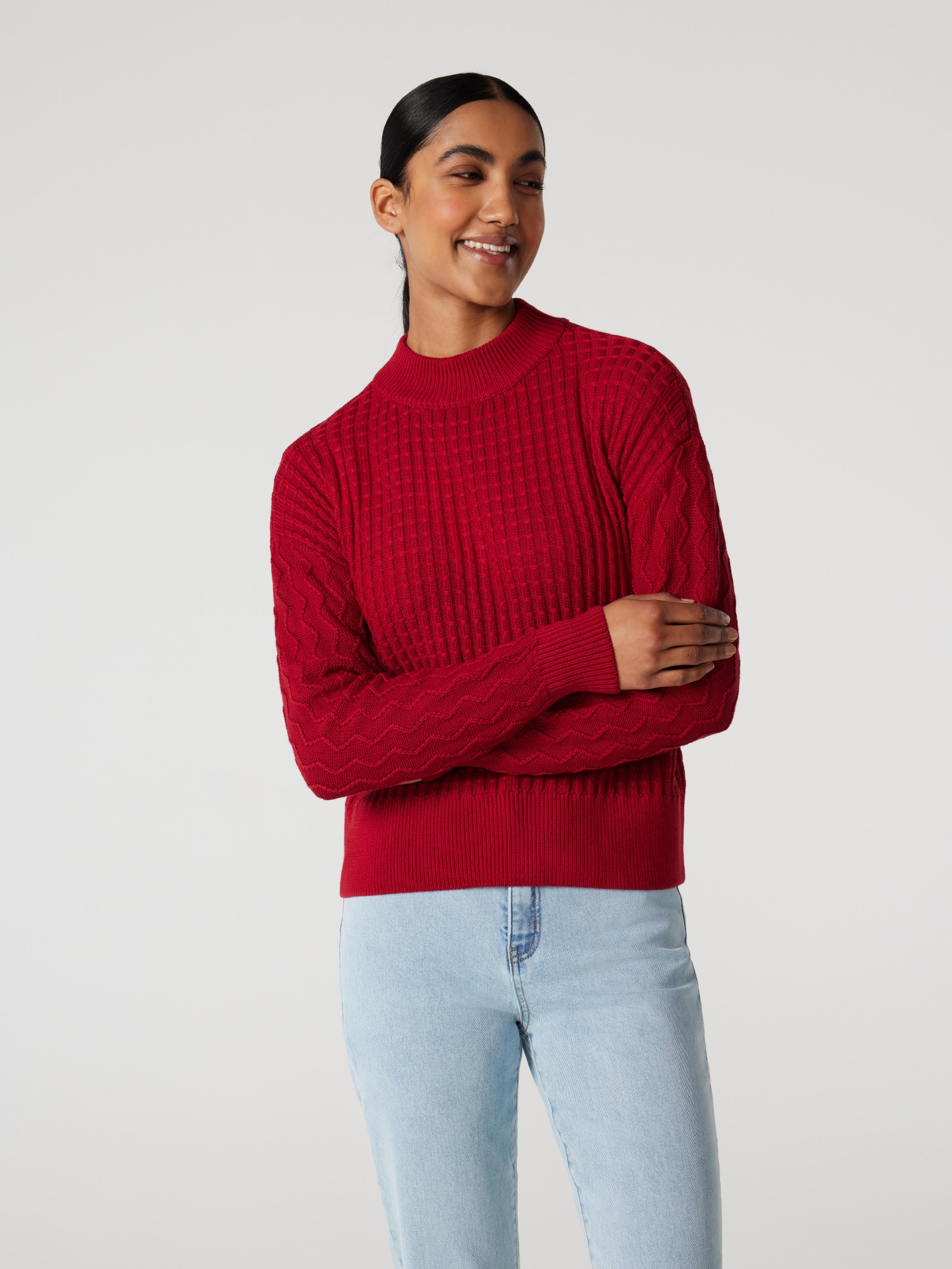 Hatch wrap around jumper shop