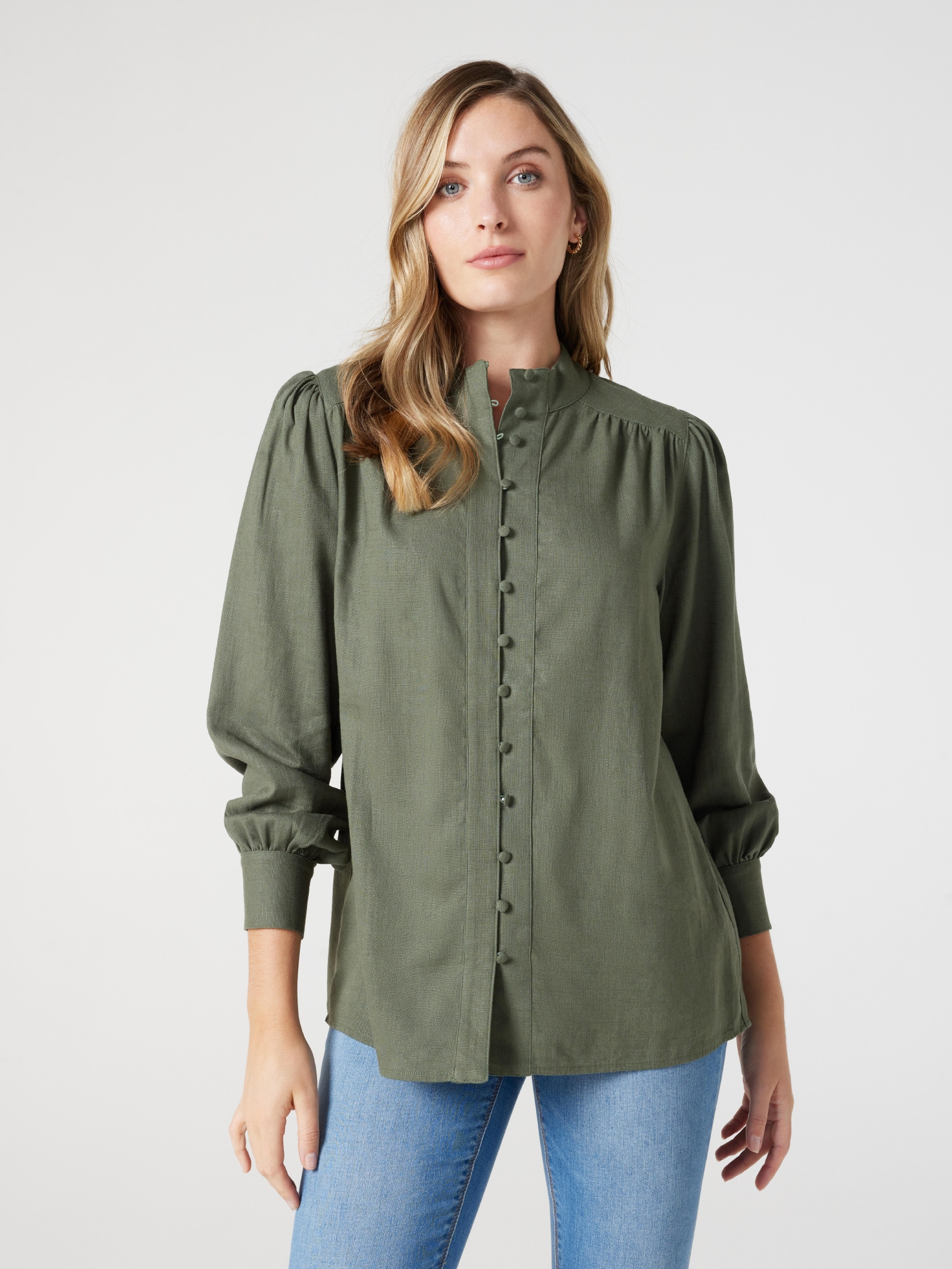 Adriana Button Down Blouse Jeanswest Australia
