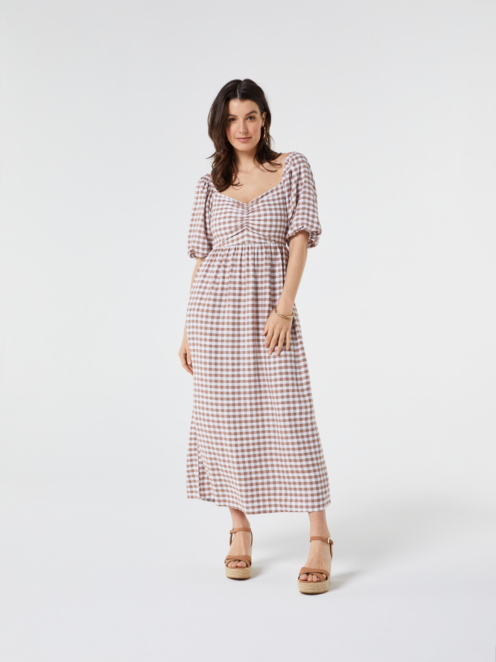 Audrey Ruched Bust Dress Jeanswest