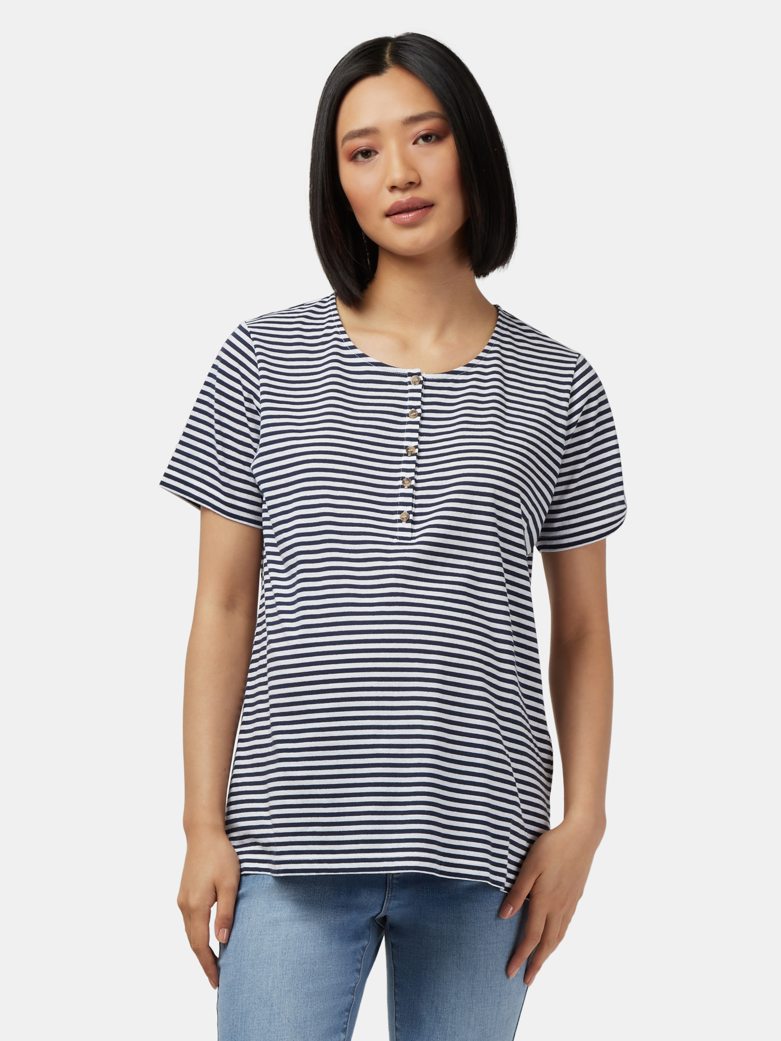 Henley t store shirt womens