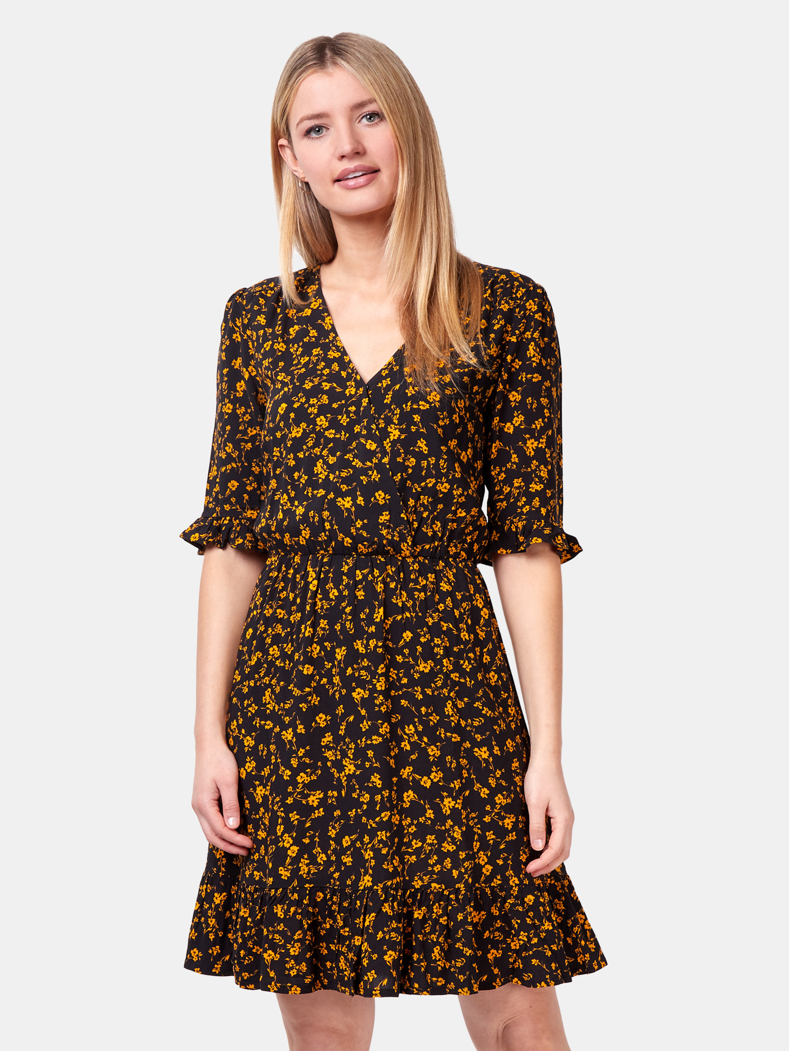 Isabel Cross Over Dress | Jeanswest