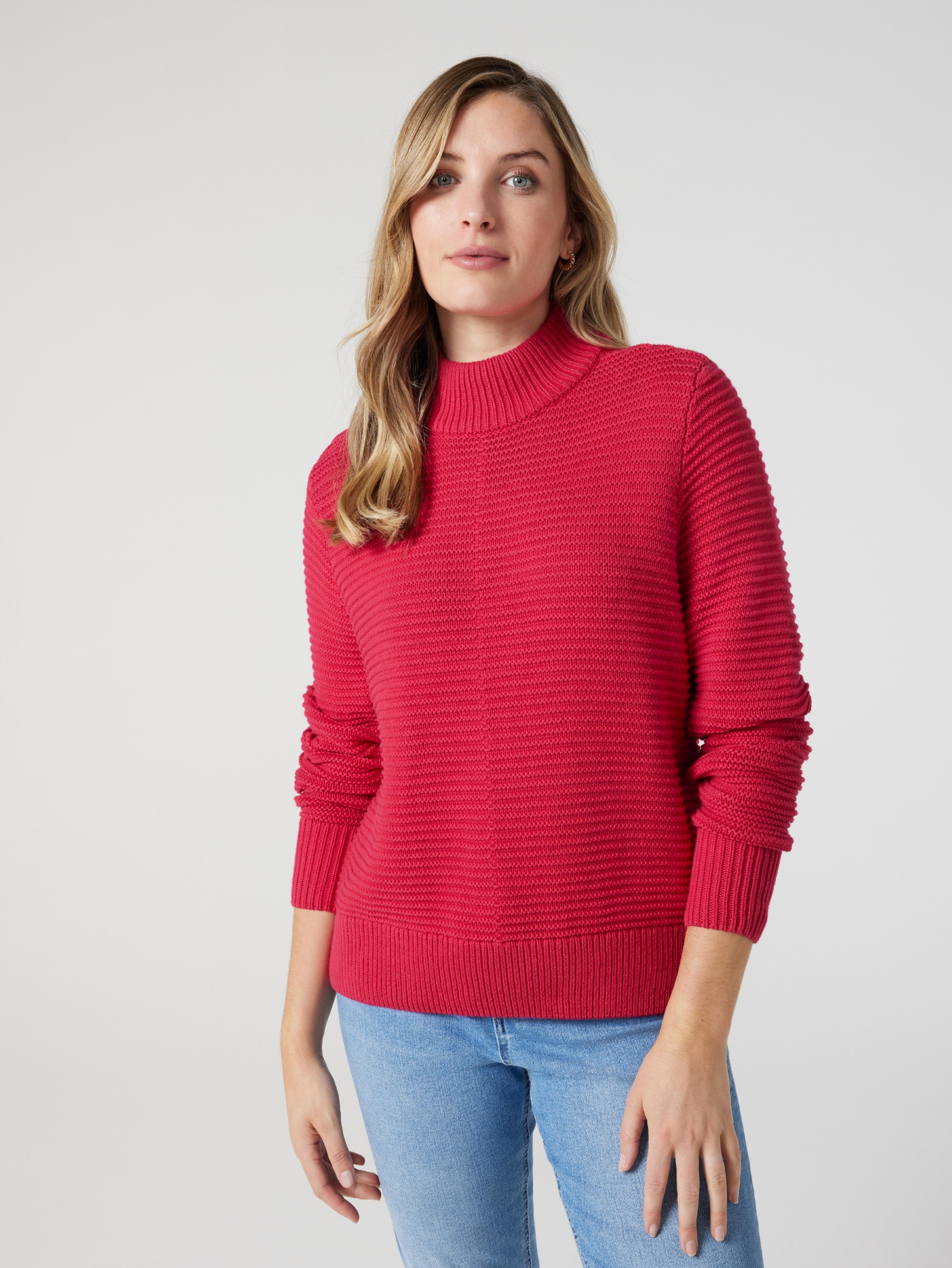 Carrie Cotton Crop Knit Jeanswest